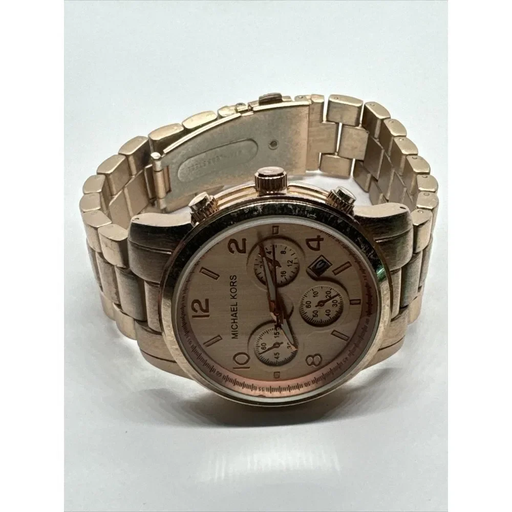 Michael Kors MK769126 Women's Rose Gold Stainless Steel Analog Dial Watch JNA747